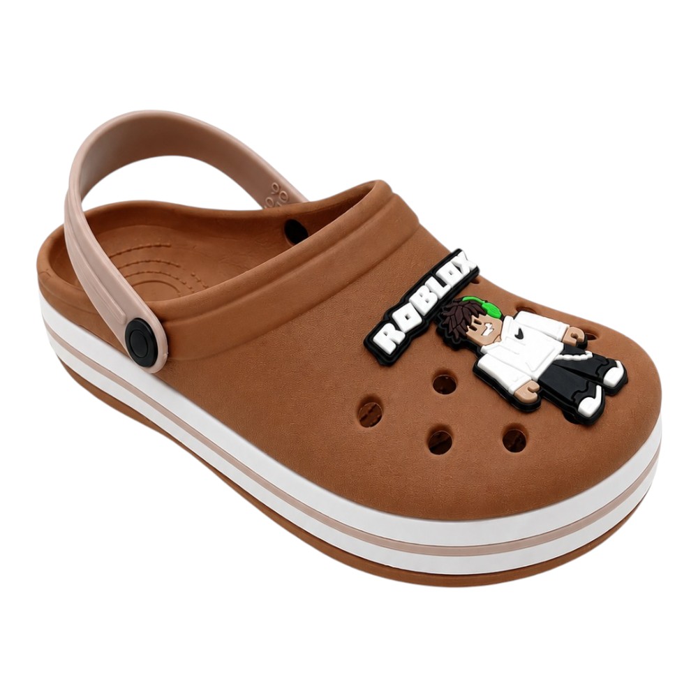 Crocs Roblox Caramelo Rosa